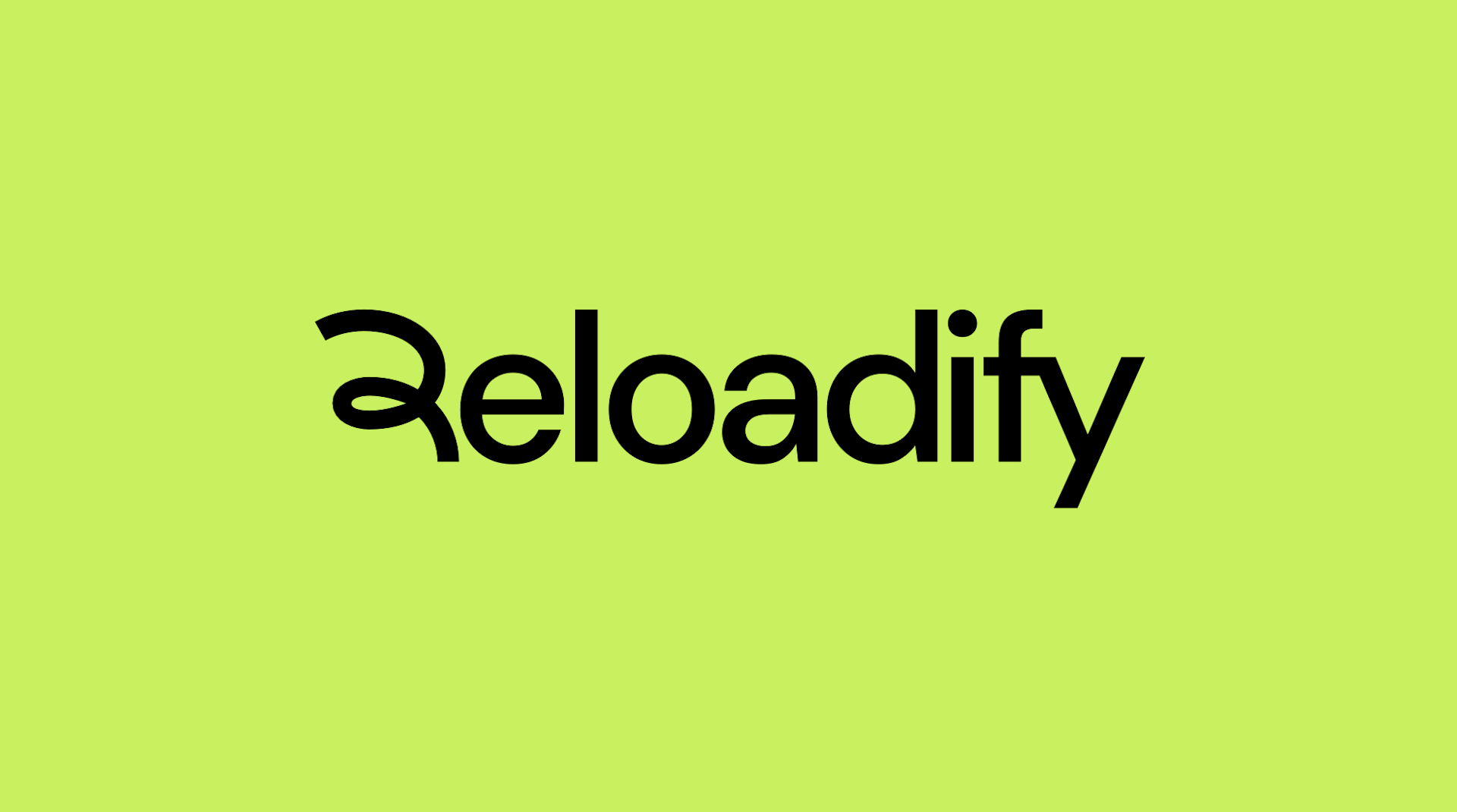 Reloadify green background
